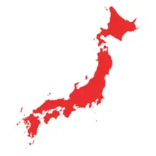 Japan map image