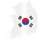 South korea map